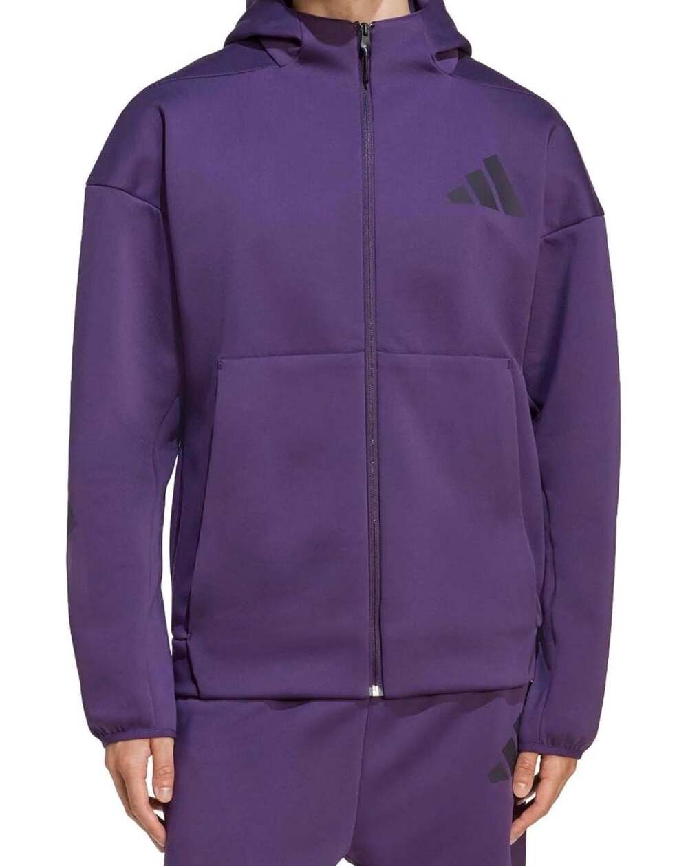 adidas men Z.N.E. Full-Zip Hooded Track Jacket